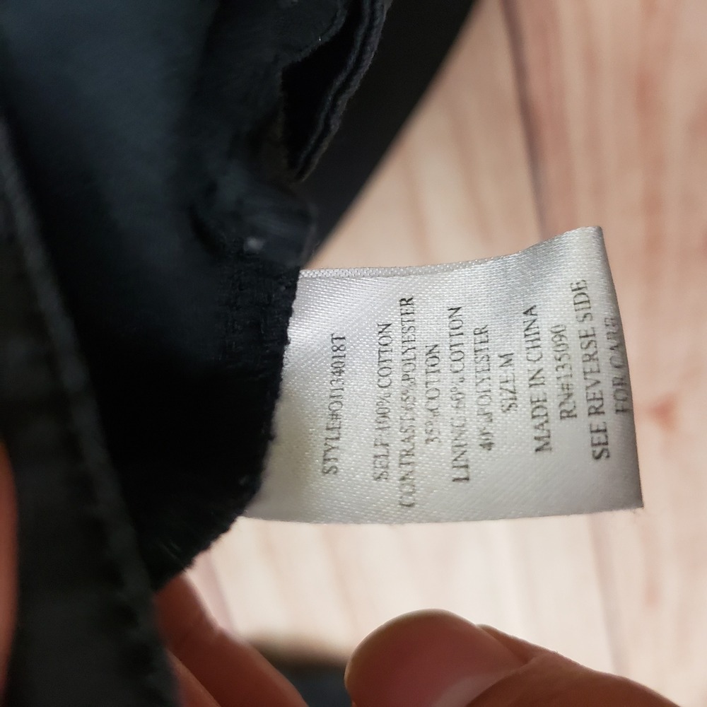 Others Follow Jacket Womens Medium Black Moto Anthropologie Hooded Utility Coat - Picture 6 of 10
